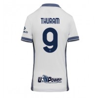 Camisa de time de futebol Inter Milan Marcus Thuram #9 Replicas 2º Equipamento Feminina 2024-25 Manga Curta